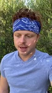 Caleb Foote congratulates his primary school