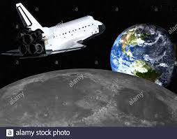 Space Shuttle In Der Nahe Des Mondes Mit Erde Im Hintergrund Science Fiction Hintergrundbild Elemente Dieses Bildes Wurden Von Der Nasa Durchgesickt Stockfotografie Alamy Wenn du kein bild hast, kannst du ein kostenloses hintergrundbild herunterladen. space shuttle in der nahe des mondes