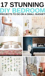 17 Diy Bedroom Projects To Make Your Room Super Cozy Bedroom Cozy Diy Diyho Diy Projects For Bedroom Romantic Bedroom Decor Diy Projects For Your Bedroom