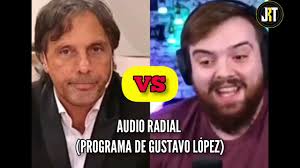 Gustavo lópez salió al cruce contra el streamer español ibai llanos, uno de los streamer más famosos entre el público joven, y que esta semana entrevistó a sergio el kun agüero y paulo dybala. 8d7lxh1x1ba8gm