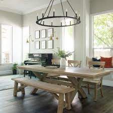 Well liked toscana extending dining table, seadrift in 2019 intended for seadrift toscana dining tables view photo 1 of 20 Toscana Dining Table Tuscan Chestnut Pottery Barn Bench Seating Kitchen Table Extendable Dining Table Kitchen Table Bench
