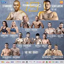 Babilon mma (bmma) is a mixed martial arts promotion with 22 events and 195 fighters. Babilon Mma 19 Stawowy Vs Szaflarski Mma Event Tapology