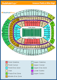 Invesco Field Seating Chart The Broncos Desk