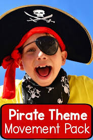 Pirate Theme Movement Pack Pink Oatmeal Shop Pirate Theme Theme Activity Kinesthetic Learning