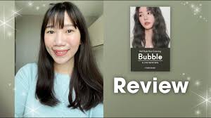 Charcoal hair looks equal parts silver and black, with just a touch of blue thrown into the mix. Etude Hot Style Bubble Hair Coloring Charcoal Grey Review Youtube