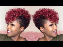 These styles feature shaved sides and a strip of longer hair at the center of the head. Crochet Braids Mohawk Hairstyles Shaved Sides Natural Hair 57 New Ideas