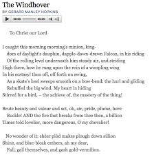 Gerard Manley Hopkins Masterful Alliteration So Beautiful Gerard Manley Hopkins Poetry Foundation Poems