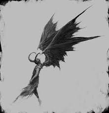 Demon Sketch 07 By Chriscold On Deviantart Demon Drawings Wings Drawing Dark Fantasy Art