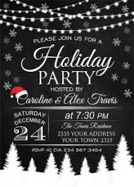 Black And White Invitation Black And White Christmas Party Invitations Corporate Christmas Party Invitations Christmas Party Invitations White Christmas Party
