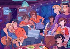 Maybe you would like to learn more about one of these? Nowhere Little Girl On Instagram Chillin At Poseidon S Cabin The Line Art Of This Drawing Wa Percy Jackson Characters Percy Jackson Books Percy Jackson