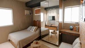 A student designed this studio unit with a p76,000 budget. 51 Industrial Bedroom Designs Ideas For Small Spaces Roundecor Condo Interior Design Condo Interior Condominium Interior