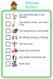 Wordpress Com Rules For Kids Kids House Rules Kids Behavior