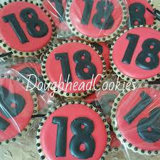 18th birthday a birthday, as the term implies, is the day or anniversary of the particular day on which a person was born. 18th Birthday Cookies Redandblack 18 18 18 Happy Birthday Cookie Birthday Cookies 18th Birthday