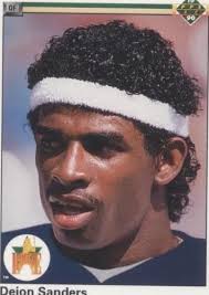 1990 Upper Deck Baseball Deion Sanders RC #13 Rookie Prime Time
