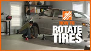 How To Rotate Tires The Home Depot