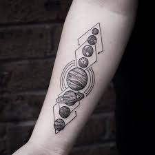 32 Fascinating Solar System Tattoo Designs Tattoos