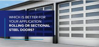 Sectional garage doors provide a wide range of design options that leave nothing to be desired. Rolling Vs Sectional Steel Doors Which Is Better