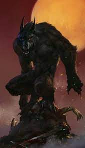 Howlitzer's werewolf art art of my werewolf character. Werewolf Artwork By Bayard Wu Werewolf Art Werewolf Aesthetic Werewolf