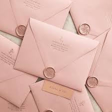 Romantic And Modern Wedding Invitations Pink On Pink Wedding Weddinginvitation Pink Wedding Invitations Modern Wedding Invitations Beach Wedding Invitations