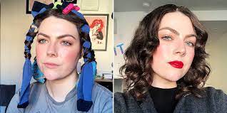 Not only does it we always wanted to straighten curly hair naturally, and now we know how. How To Do The Viral Sock Curling Hack From Tiktok Editor Reviews Allure