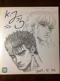 I read the whole berserk manga for the first time (before New Guts And Griffith Illustration By Kentaro Miura Berserk