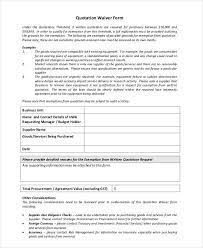 Waiver Form Template Check More At Https Nationalgriefawarenessday Com 33366 Waiver Form Template Quotations Templates Sample Resume