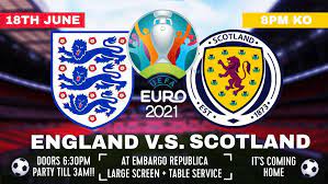 England vs scotland is the oldest international rivalry in the world, with the first meeting between the two nations taking place in 1872, in what fifa has recognised as the first international football match in history. Euro 2021 England Vs Scotland Kick Off 8pm Tickets On Friday 18 Jun Euros 2021 London Fixr