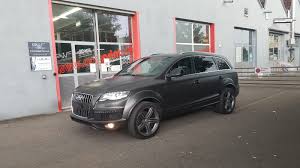 I tested the audi q7 50 tdi s line quattro, which is the top of the range regular q7 and costs from $119,900 plus on road costs. Audi Q7 In Matt Diamond Black Von Ogyprint Werbetechnik Facebook