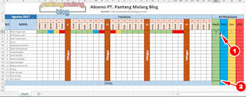 You can save an excel file in another file format by clicking the file > save as. Cara Praktis Membuat Absensi Otomatis Di Microsoft Excel