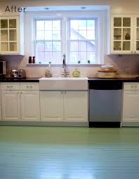 kitchen floor + andrew's remodel