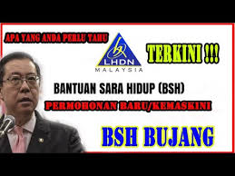 Menurut beliau, bsh memberikan manfaat kepada 3.9 juta isi rumah pada 2019. Bantuan Sara Hidup 2020 Bsh Bujang 2020 Bayaran Fasa 1 Bermula 20 Januari 2020 Youtube