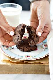 A teaspoon cookie scoop works well here. Double Chocolate Almond Flour Cookies