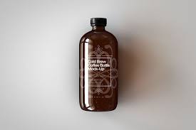 Cold Brew Coffee Bottle Mock Up Cold Brew Coffee Coffee Brewing Cold Brew