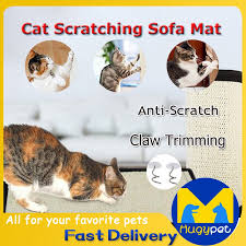 Made with seagrass, it offers a unique texture for cats who like a little variety beyond the usual corrugated cardboard and sisal scratchers. Cat Scratch Pad Sofa Protection Cat Sleeping Mat Anti Claw Scratch Board Toy Scratching Supplies Shopee Philippines