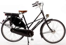 Velo Electrique Hollandais Amsterdamer Cross Low Big Apple Batterie Arriere Velo Electrique Hollandais Velo Electrique Velo