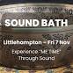 Sound Bath – Sound Relaxation “ME TIME” event image