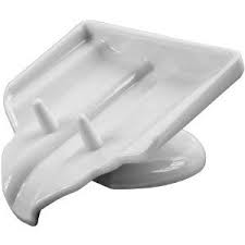 I Have One And I Love It This Handy Slanted Soap Dish Drains Excess Water Away From Your Soap And Into Your Sink Or Ceramic Soap Dish Soap Saver Soap Holder