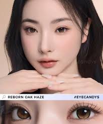i-Sha Reborn Oak Haze Colour Contact Lenses