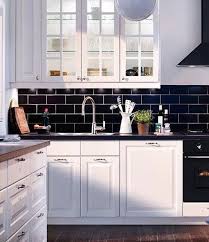 50 Shades Of Black And White Home Decor The Cottage Market White Ikea Kitchen Ikea Kitchen Design Kitchen Backsplash Inspiration