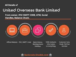 The swift code consists of 8 to 11 characters (letters and numbers) , each group of digits and letters gives information about the bank branch. Uob Bank Code Branch Code Swift Code