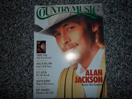COUNTRY MUSIC magazine March/April 1992 (Number 154, Vince Gill Pull-Out  Poster, Willie Nelson, K.T. Oslin, Ralph Emery, Roy Rogers, Alan Jackson