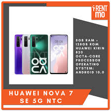 Huawei Nova 7 SE 5G NTC - iRentMo ...