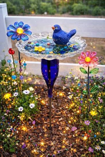 Decorative glass gems