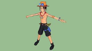 Ace and nicknamed fire fist ace, was the sworn older brother of luffy and sabo. Ace One Piece 3d Warehouse