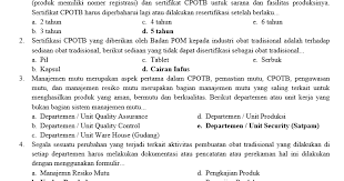 Periksa kembali pekerjaanmu sebelum diserahkan pada pengawas. Contoh Soal Cara Pembuatan Obat Tradisional Yang Baik Buku Merah Kreatif
