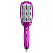 The advanced heat technology produces an even, high heat that helps to eliminate hot spots. Conair Minipro Ceramic Smoothing Brush Pink Target