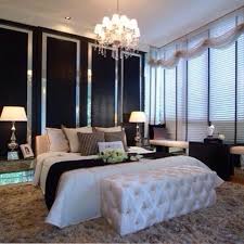Pin By Alexis Lauritzen On Home Black White Rooms Classy Bedroom Bedroom Decor Design Luxurious Bedrooms