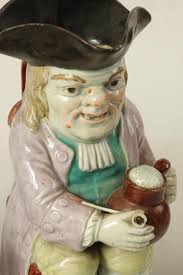Sold at Auction: A LATE 18TH/EARLY 19TH CENTURY RALPH RALPH WOOD TYPE  PEARLWARE TOBY JUG AND ANOTHER
