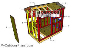 Deer shooting house design and bom : 5x8 Hunting Blind Plans Myoutdoorplans Free Woodworking Plans And Projects Diy Shed Wooden Playhouse Pergola Bbq
