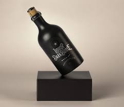 Dark Psd Liquor Bottle Mockup Psd Mock Up Templates Pixeden Bottle Mockup Dark Liquor Liquor Bottles